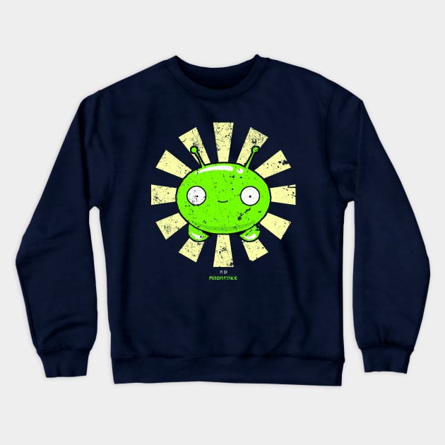 Mooncake Retro Japanese Final Space Crewneck Sweatshirt by Nova5